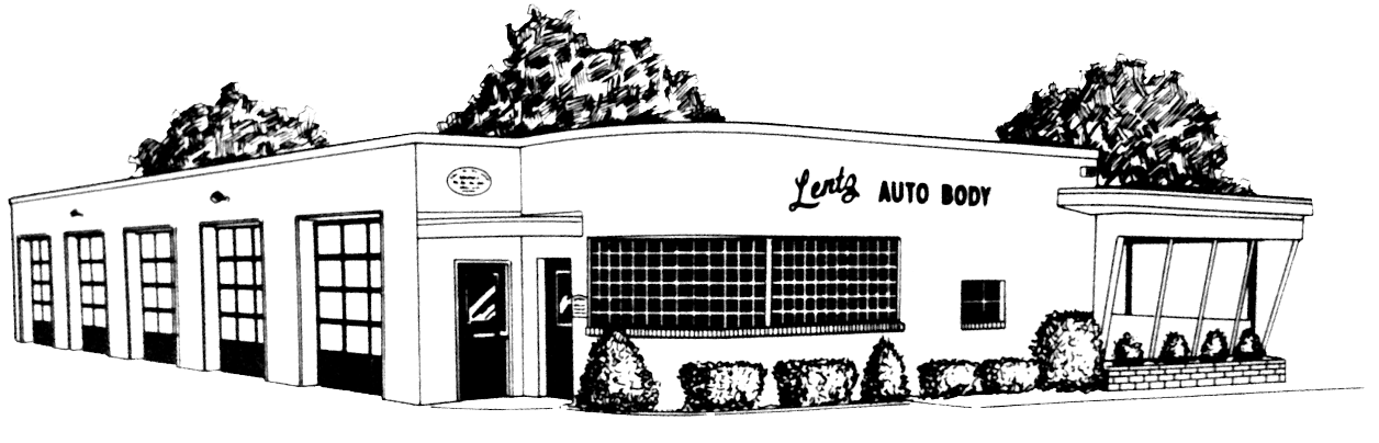 Lentz Auto Body sketch