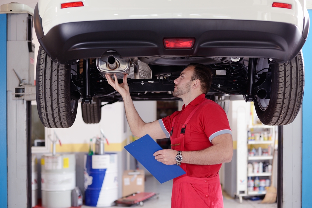 Mechanic,Under,The,Car,Made,Inspection