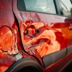 Car,Crash,Or,Accident.,Front,Fender,And,Light,Damage,And